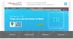 Desktop Screenshot of move.no